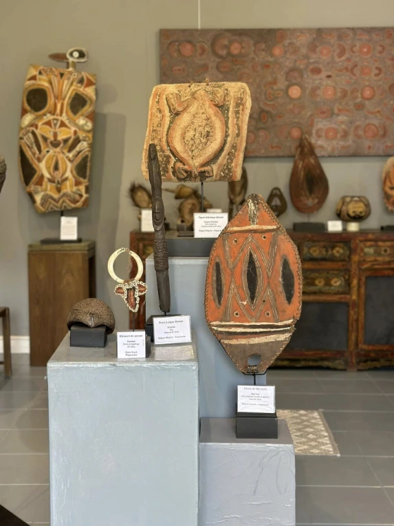 Vue de l’exposition ABELAM à La Villa Cachée